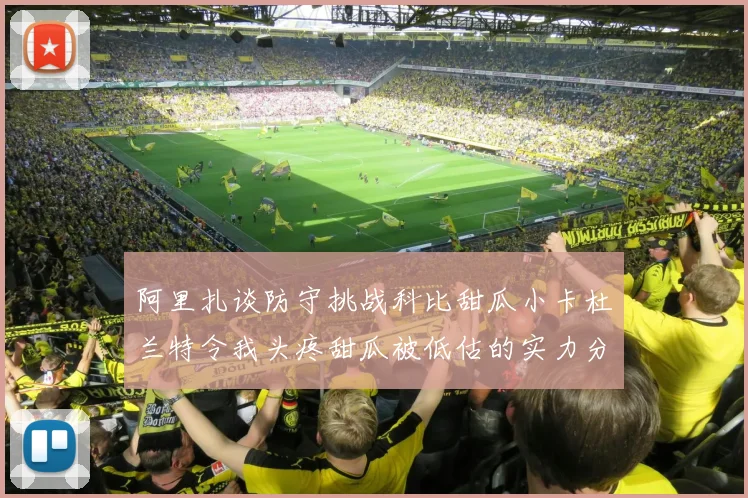 阿里扎谈防守挑战科比甜瓜小卡杜兰特令我头疼甜瓜被低估的实力分析